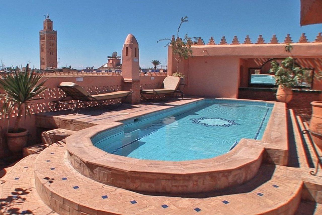 Hotel Dar Catalina Marrakesch Exterior foto
